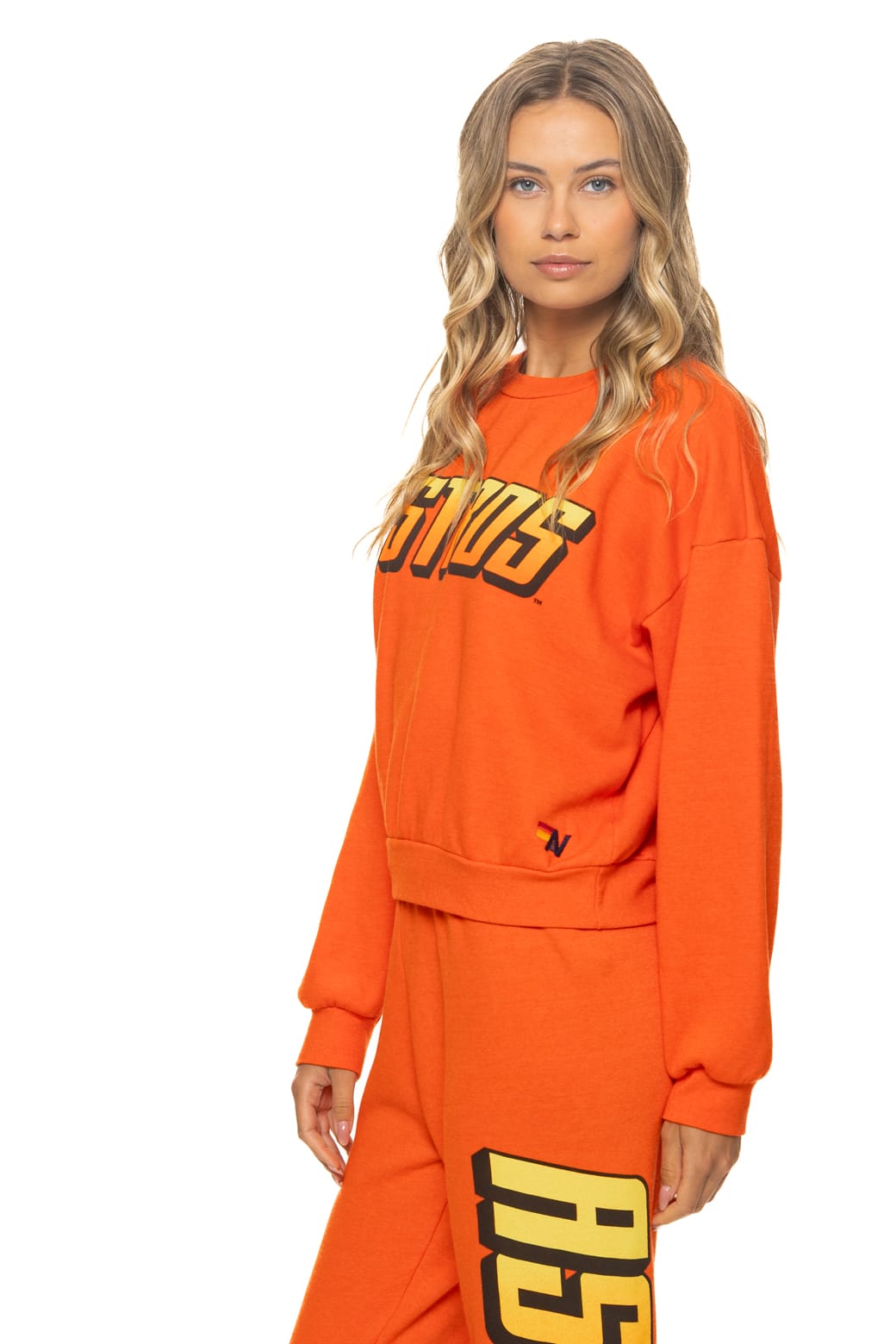Retro HOUSTON ASTROS 2026 RELAXED CREW SWEATSHIRT - ORANGE