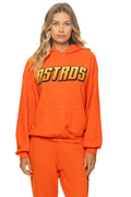 Retro HOUSTON ASTROS 2026 RELAXED PULLOVER HOODIE - ORANGE