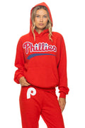 Retro PHILADELPHIA PHILLIES 2026 RELAXED PULLOVER HOODIE - RED