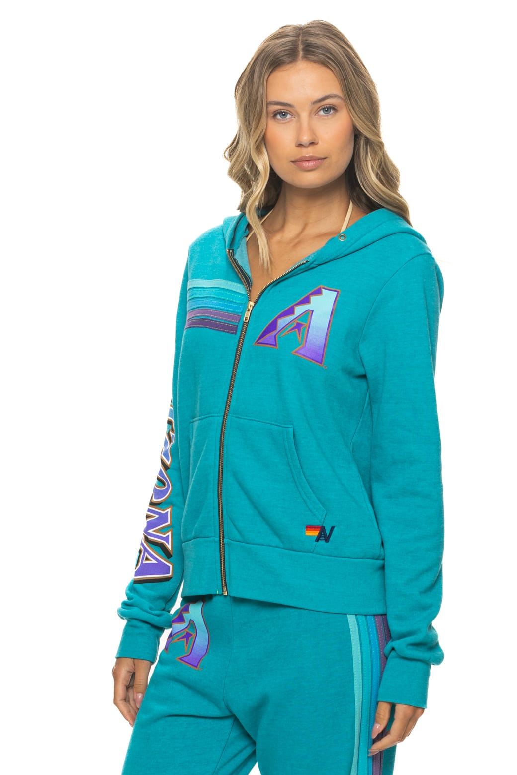 Retro ARIZONA DIAMONDBACKS 2026 ZIP HOODIE - TEAL