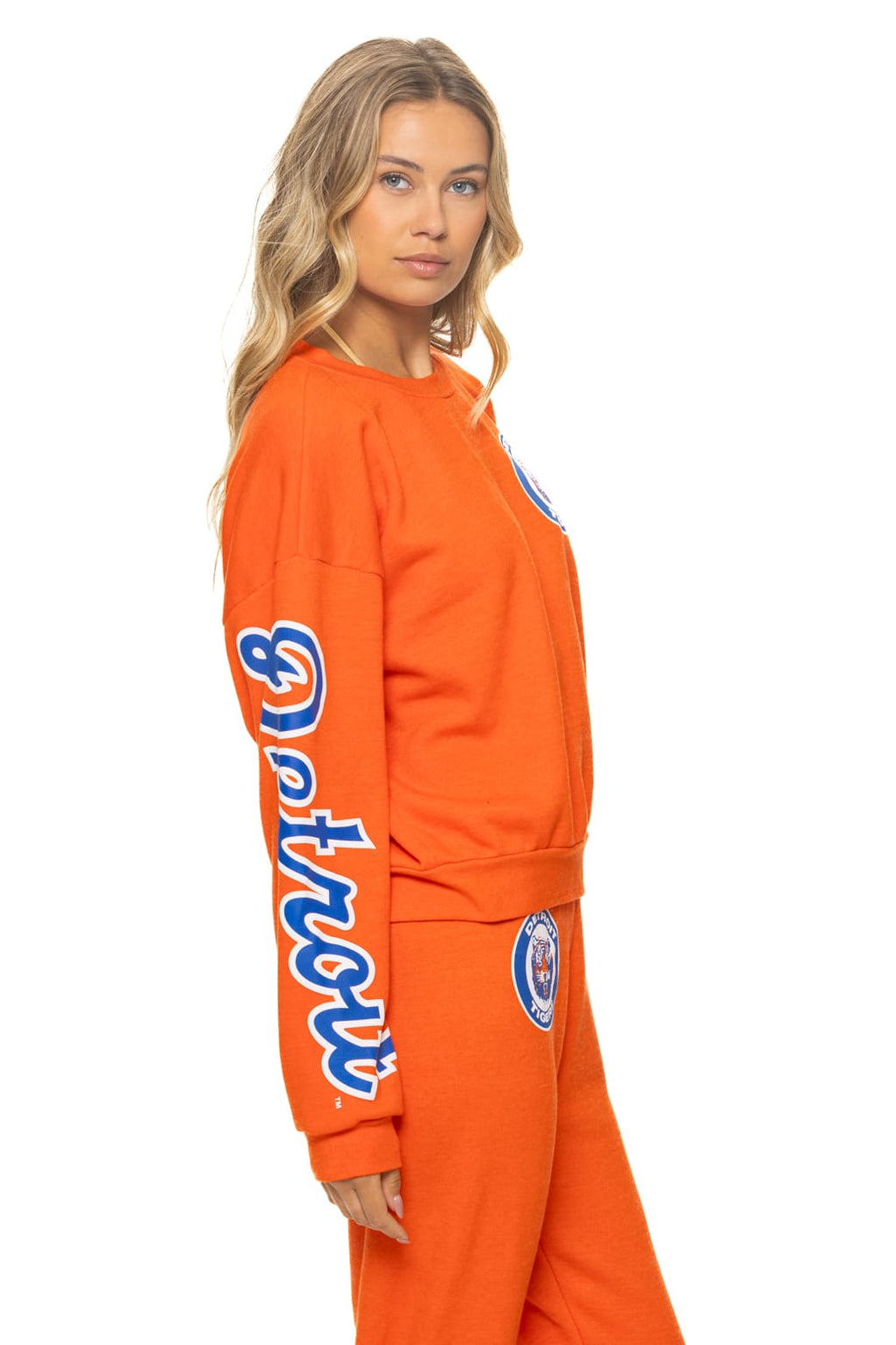 Retro DETROIT TIGERS 2026 RELAXED CREW SWEATSHIRT - ORANGE