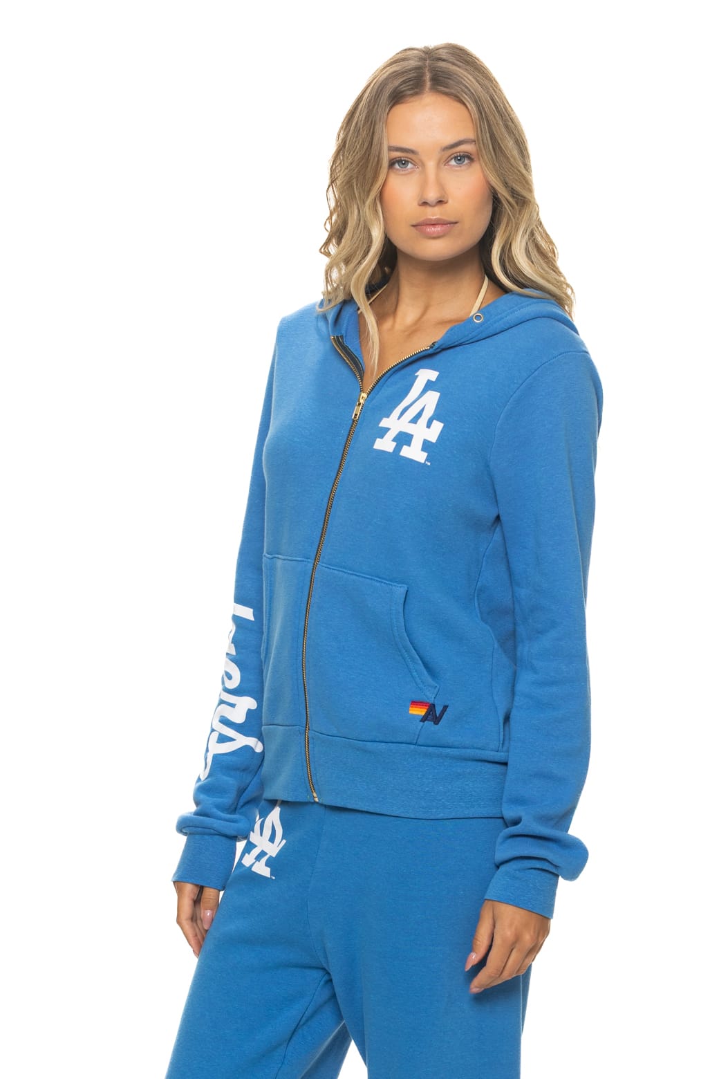 Retro LOS ANGELES DODGERS 2026 ZIP HOODIE - COBALT