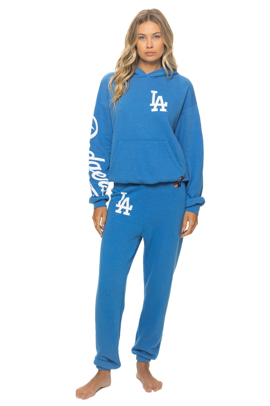 Retro LOS ANGELES DODGERS LA 2026 SWEATPANTS - COBALT