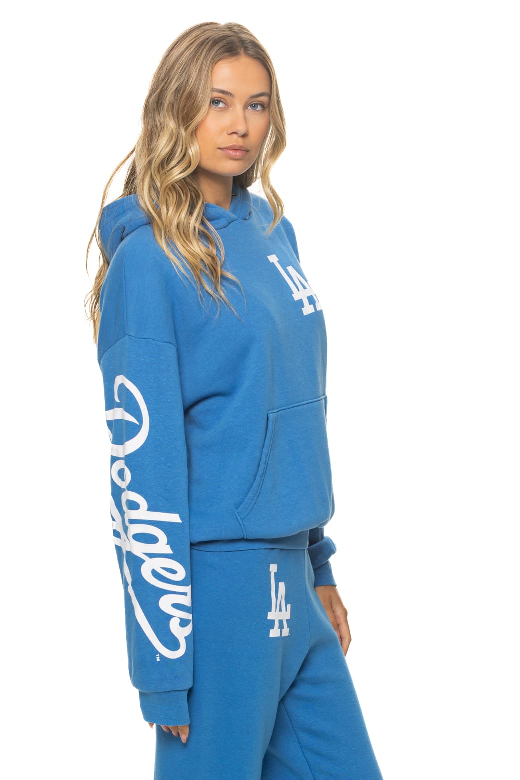 Retro LOS ANGELES DODGERS 2026 RELAXED PULLOVER HOODIE - COBALT