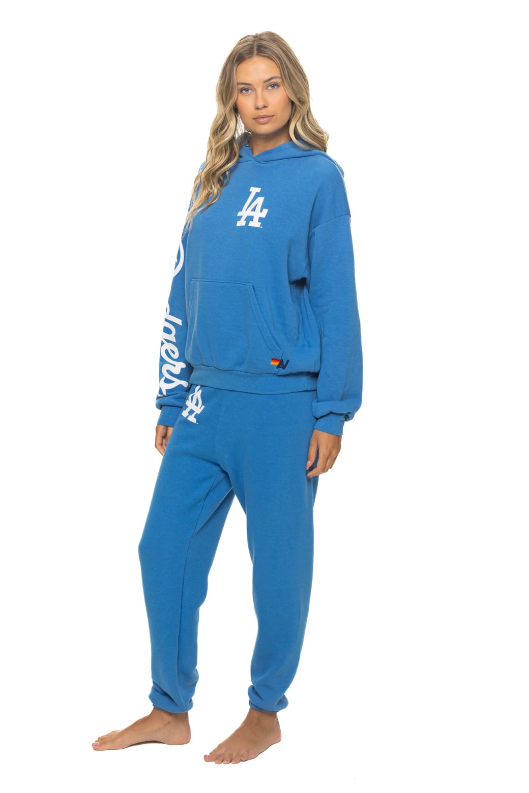Retro LOS ANGELES DODGERS LA 2026 SWEATPANTS - COBALT