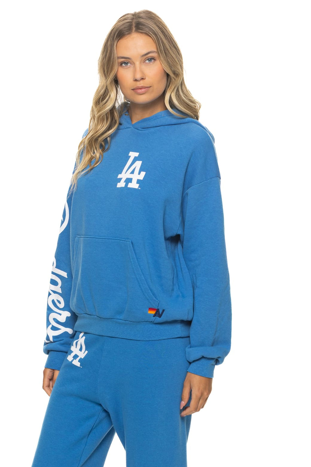 Retro LOS ANGELES DODGERS 2026 RELAXED PULLOVER HOODIE - COBALT