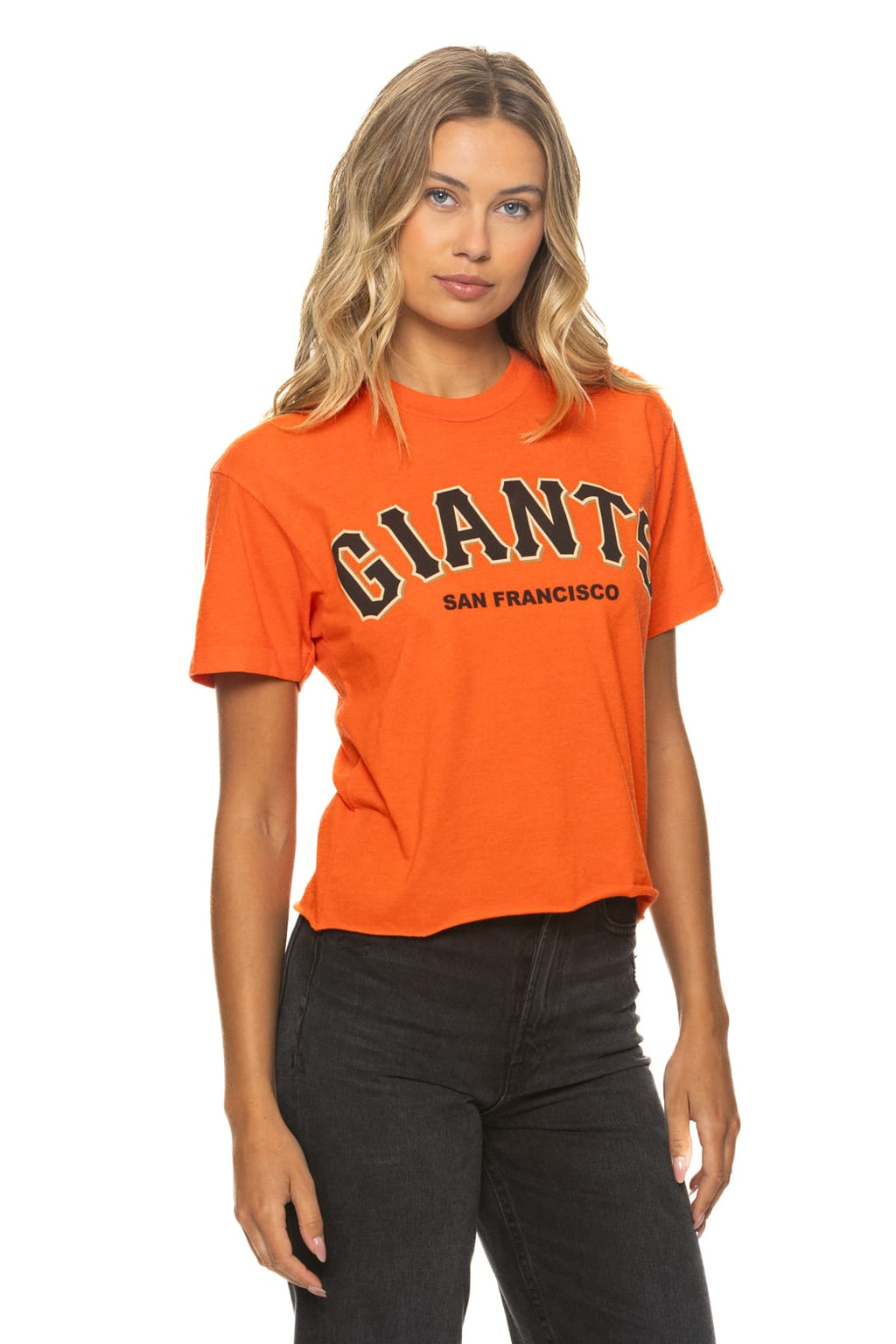 Retro SAN FRANCISCO GIANTS 2026 BOYFRIEND TEE - ORANGE