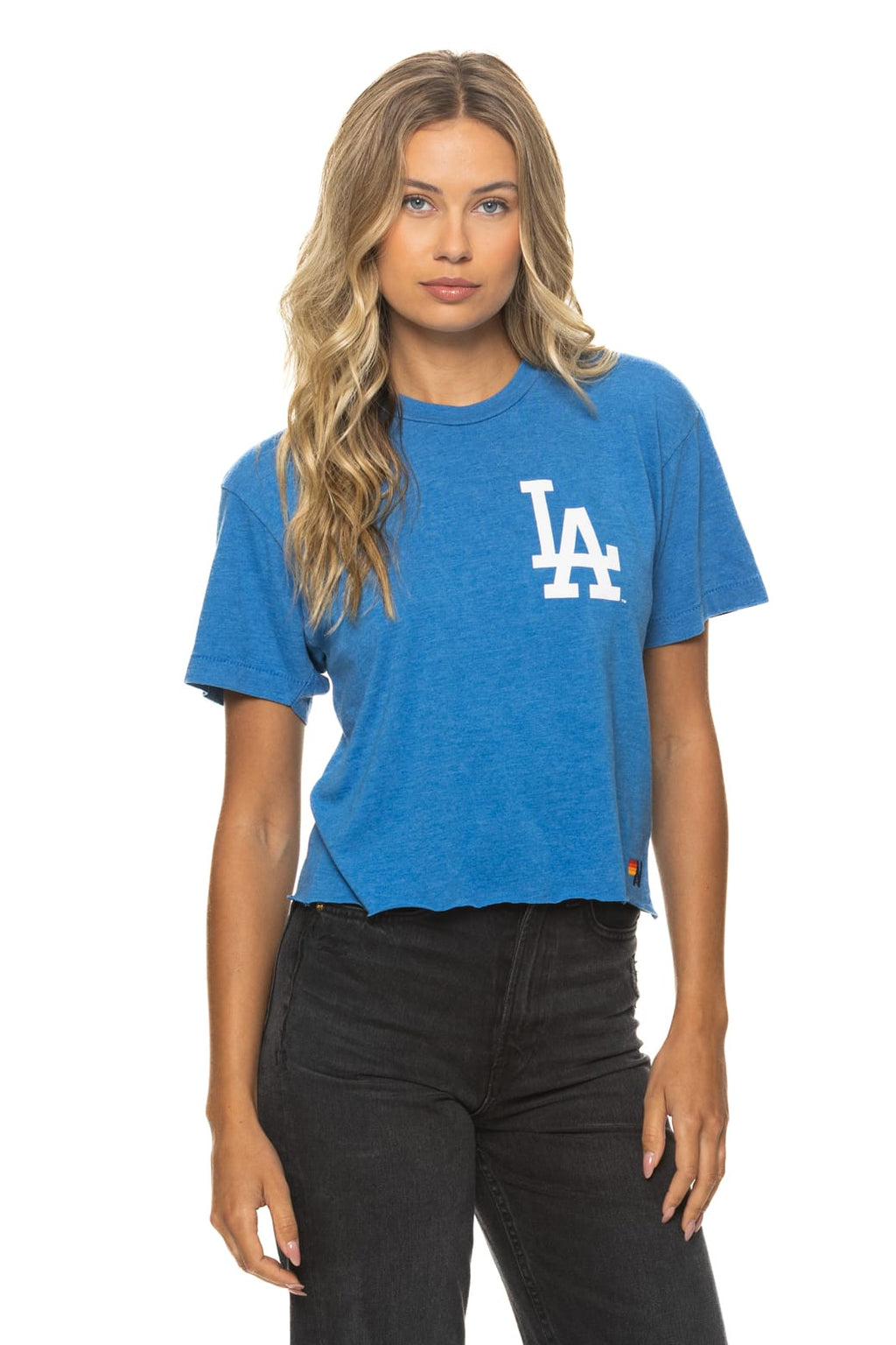 Retro LOS ANGELES DODGERS 2026 BOYFRIEND TEE - COBALT