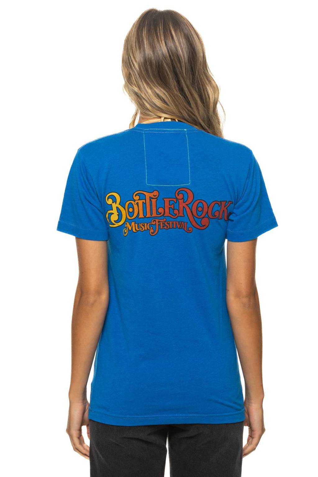Retro BOTTLEROCK 2026 TEE - ADVENTURE BLUE