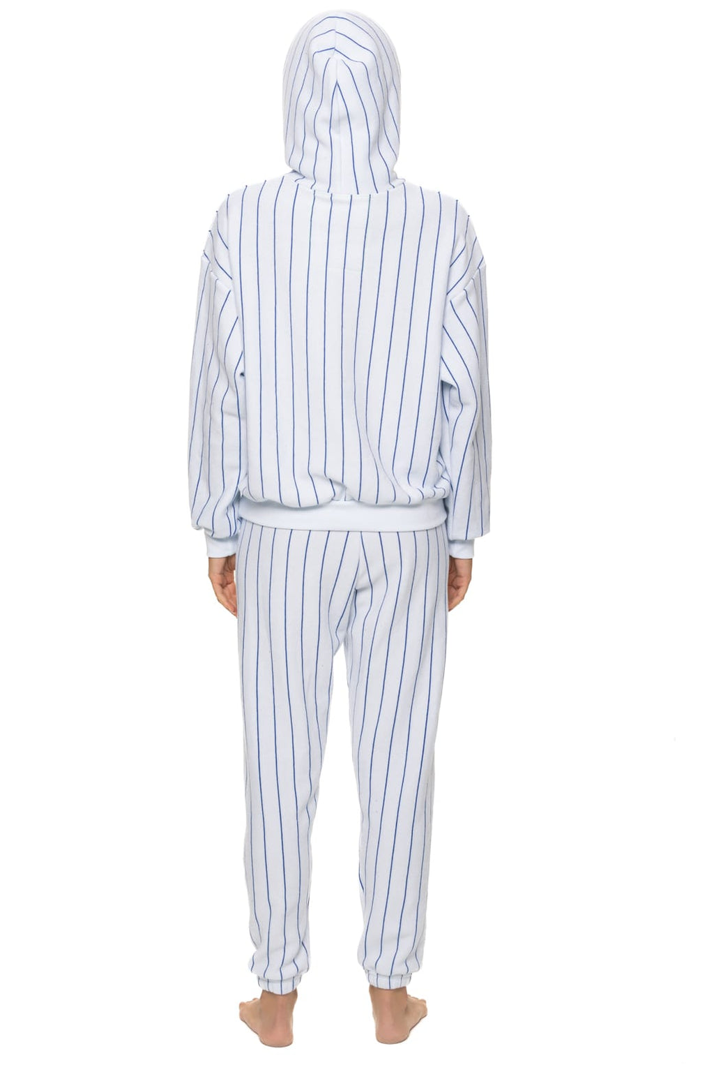 Retro LOS ANGELES DODGERS PINSTRIPE 2026 SWEATPANTS - WHITE BLUE