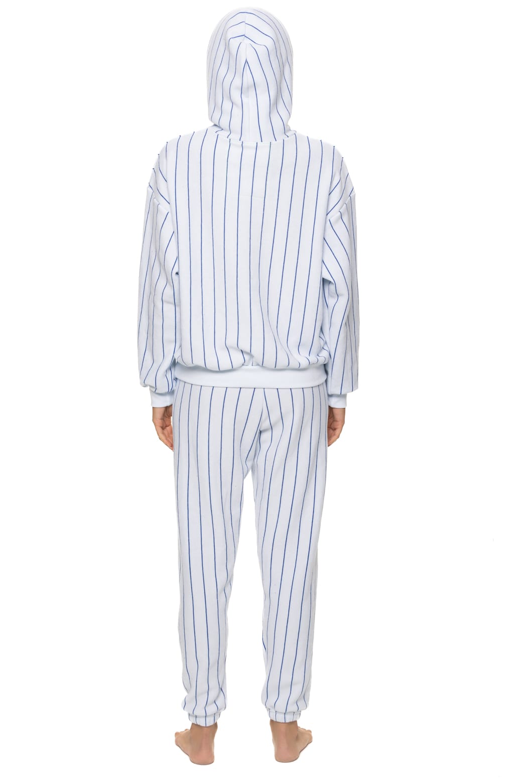 Retro LOS ANGELES DODGERS PINSTRIPE 2026 SWEATPANTS - WHITE BLUE