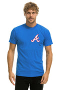 Retro ATLANTA BRAVES 2026 CREW TEE - COBALT
