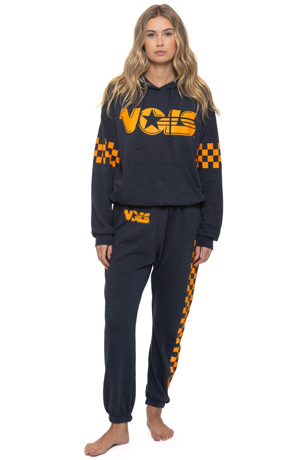 Retro UNIVERSITY OF TENNESSEE VOLS UNISEX POCKET SWEATPANTS - CHARCOAL