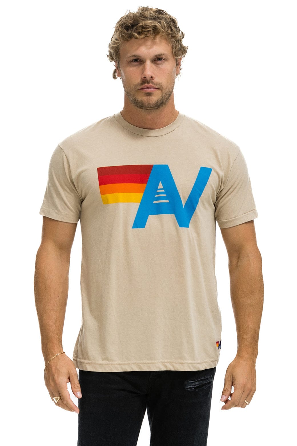 Retro LOGO TEE - SAND