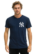 Retro NEW YORK YANKEES 2026 CREW TEE - NAVY