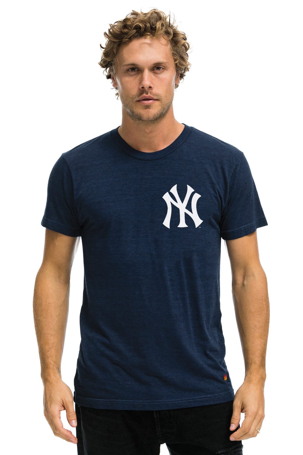 Retro NEW YORK YANKEES 2026 CREW TEE - NAVY