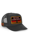 Retro CFP NATIONAL CHAMPIONSHIP 2026 VINTAGE LOW RISE TRUCKER - BLACK