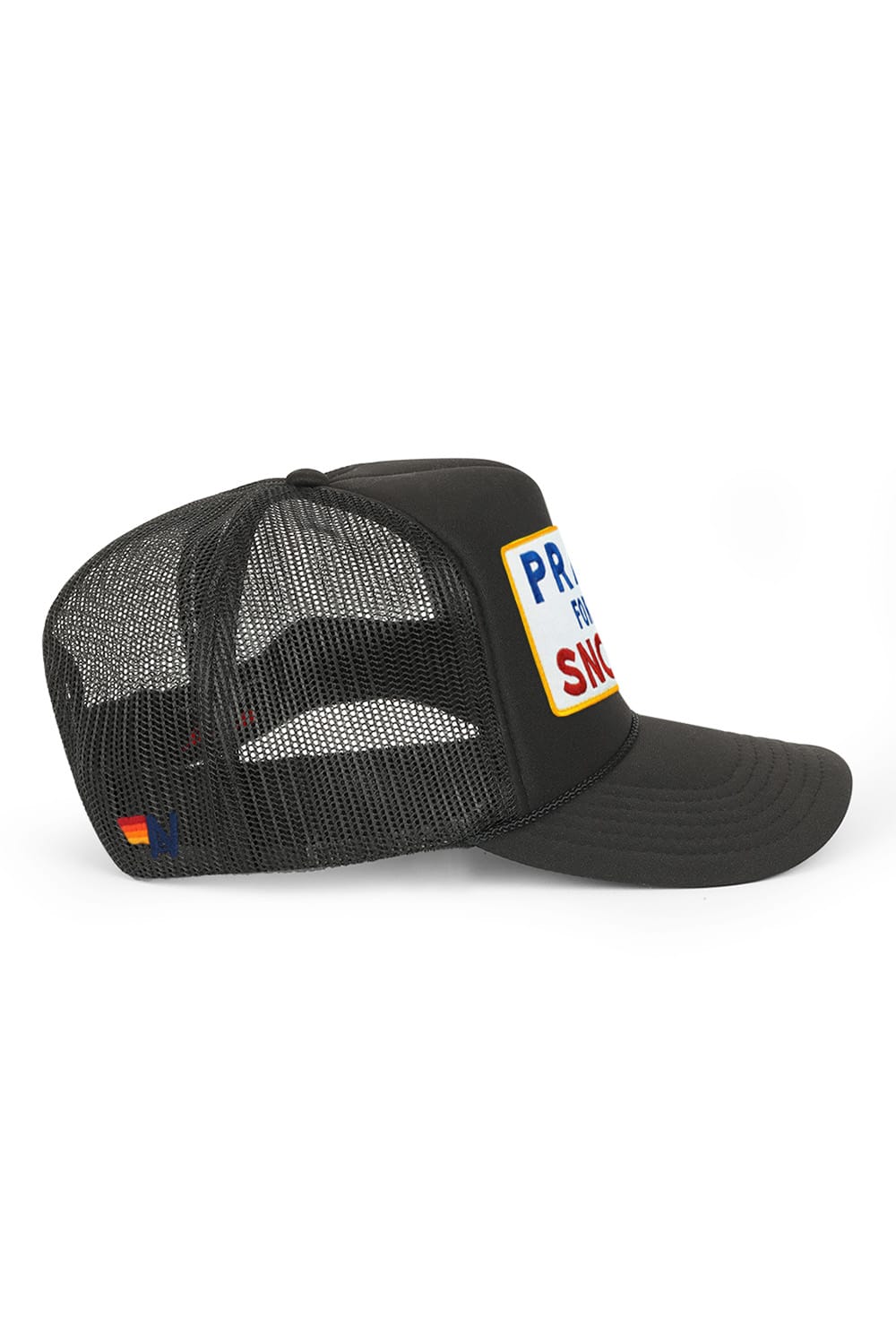 Retro PRAY FOR SNOW VINTAGE TRUCKER HAT