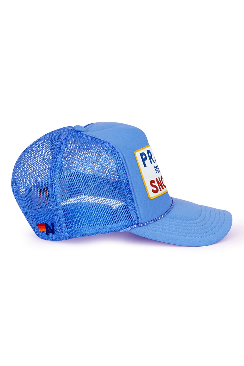 Retro PRAY FOR SNOW VINTAGE TRUCKER HAT