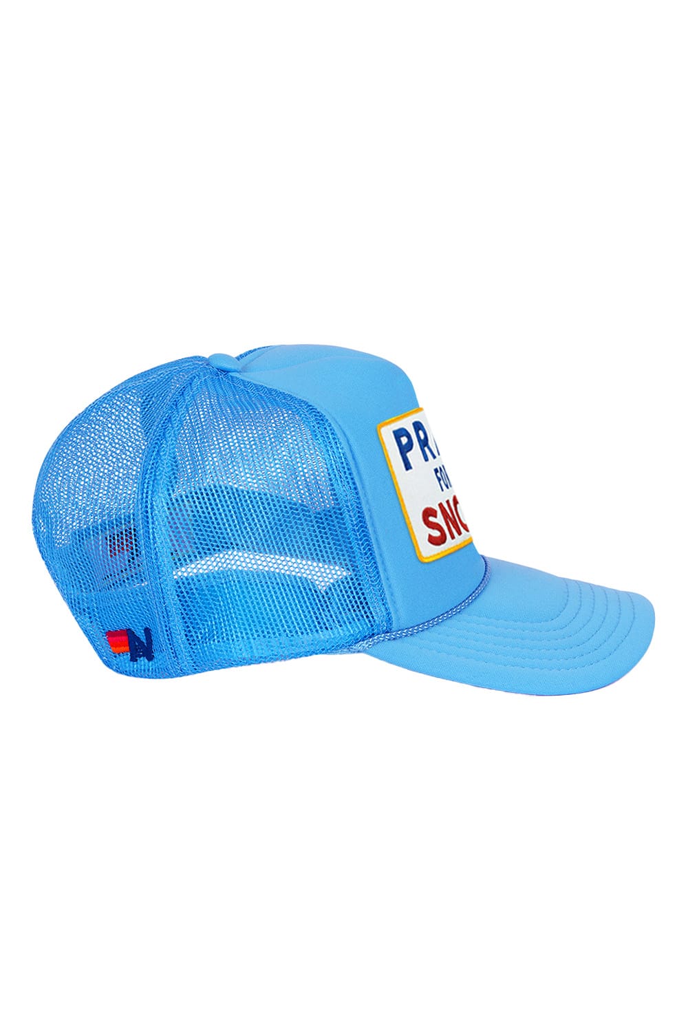 Retro PRAY FOR SNOW VINTAGE TRUCKER HAT