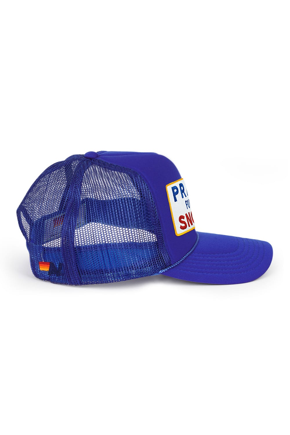 Retro PRAY FOR SNOW VINTAGE TRUCKER HAT