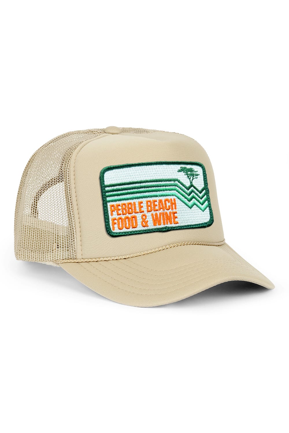 Retro PEBBLE BEACH FOOD & WINE 2026 VINTAGE LOW RISE TRUCKER