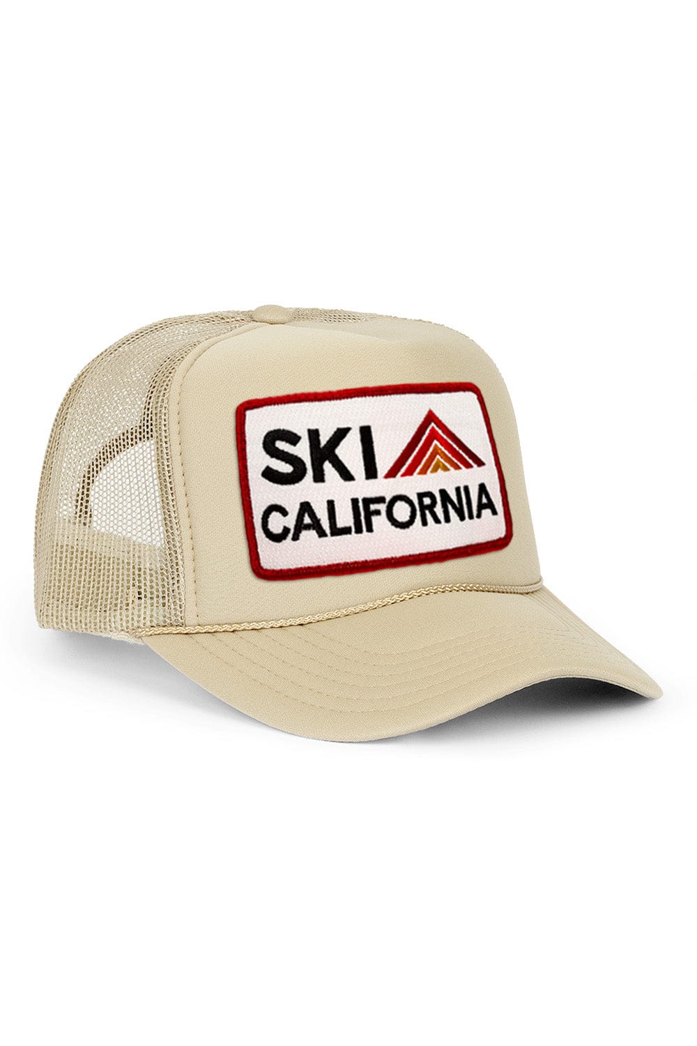 Retro SKI CALIFORNIA TRUCKER HAT