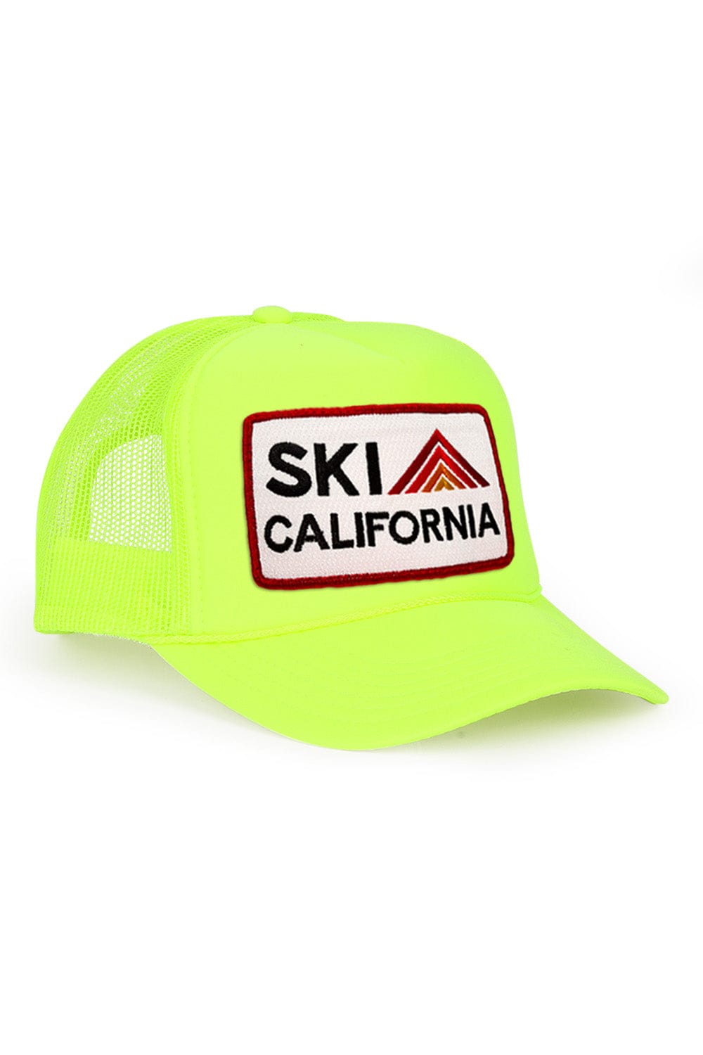 Retro SKI CALIFORNIA TRUCKER HAT
