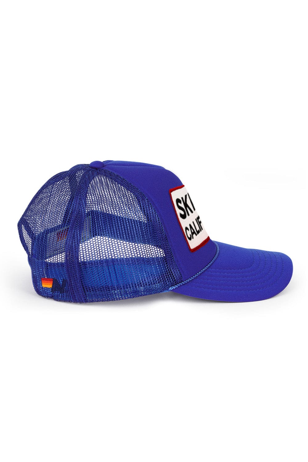 Retro SKI CALIFORNIA TRUCKER HAT