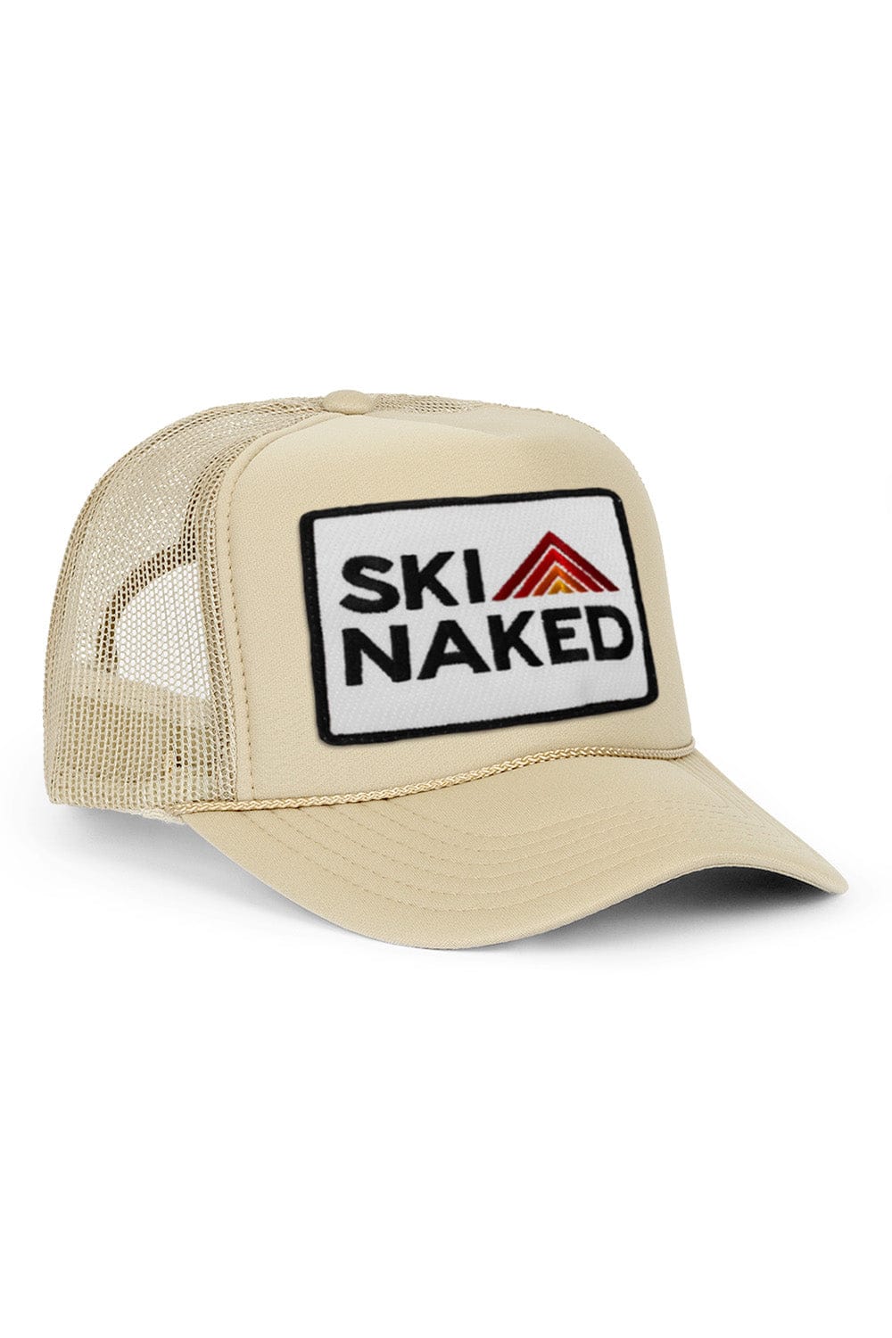 Retro SKI NAKED TRUCKER HAT