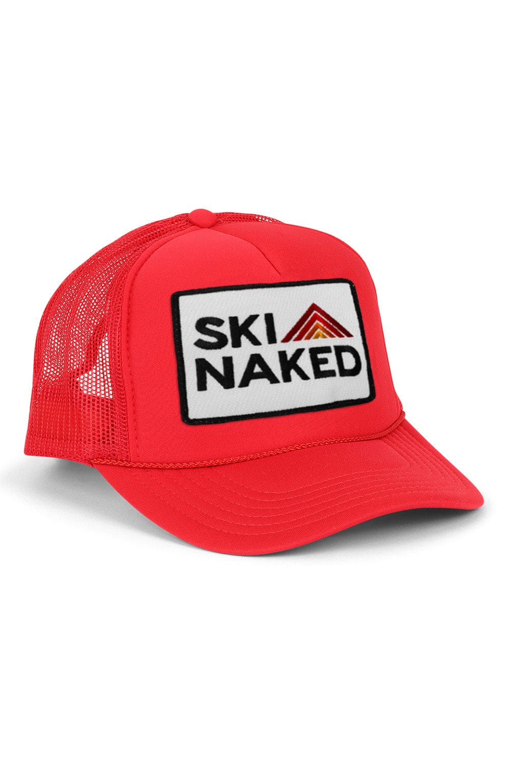 Retro SKI NAKED TRUCKER HAT