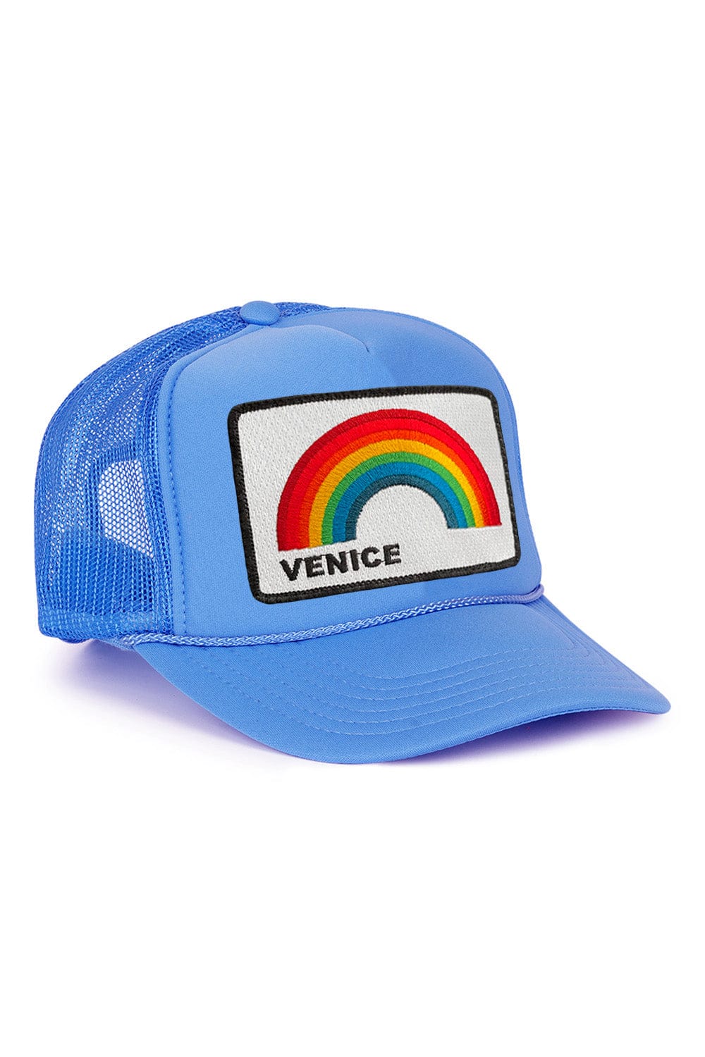 Retro VENICE RAINBOW TRUCKER HAT