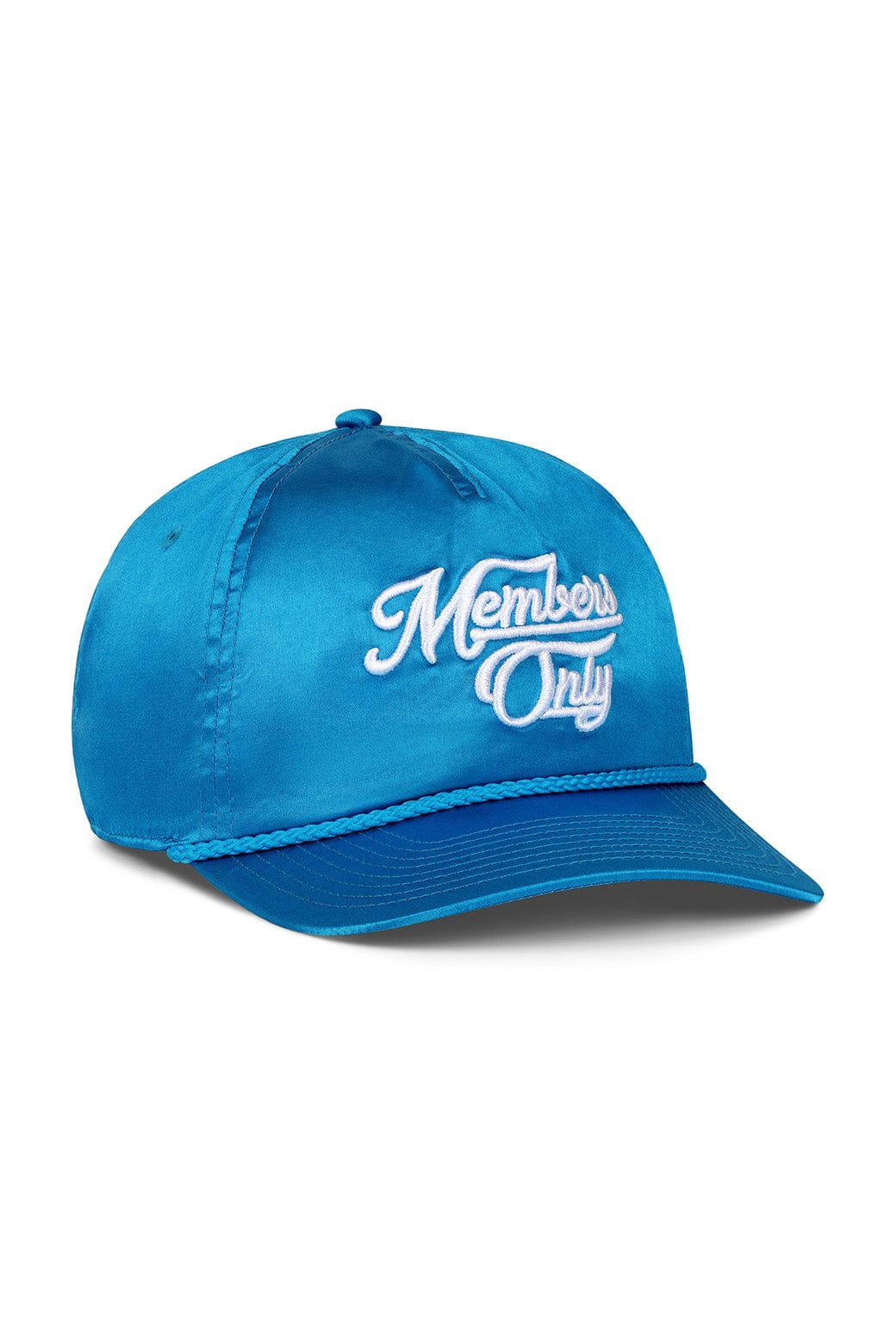 Retro MEMBERS EXCLUSIVE VINTAGE SATIN SCRIPT TRUCKER HAT - OCEAN