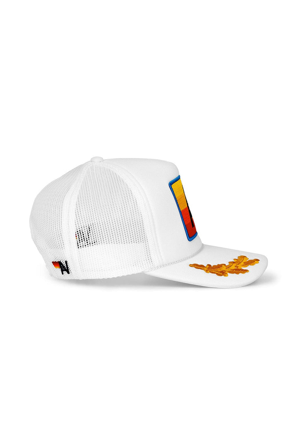 Retro LOGO RAINBOW - VINTAGE LOW RISE LEAF TRUCKER
