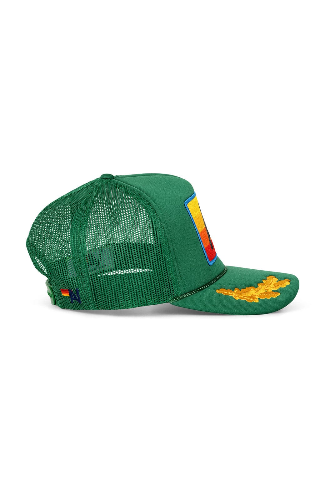 Retro LOGO RAINBOW - VINTAGE LOW RISE LEAF TRUCKER