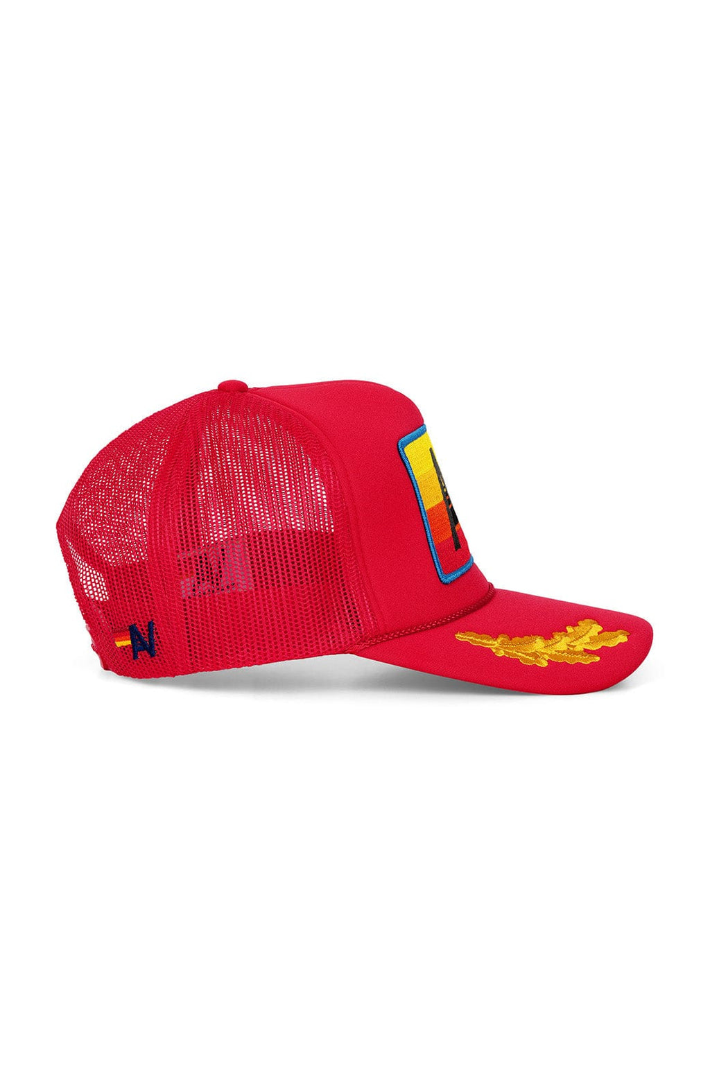 Retro LOGO RAINBOW - VINTAGE LOW RISE LEAF TRUCKER