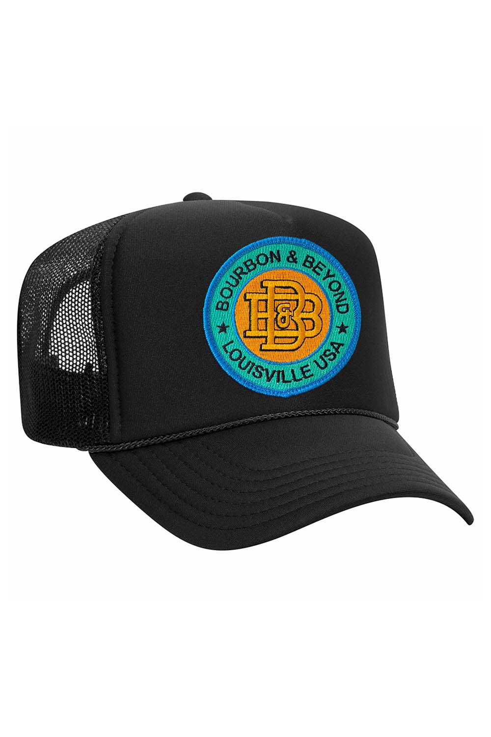 Retro BOURBON AND BEYOND 2025 VINTAGE LOW RISE TRUCKER - BLACK