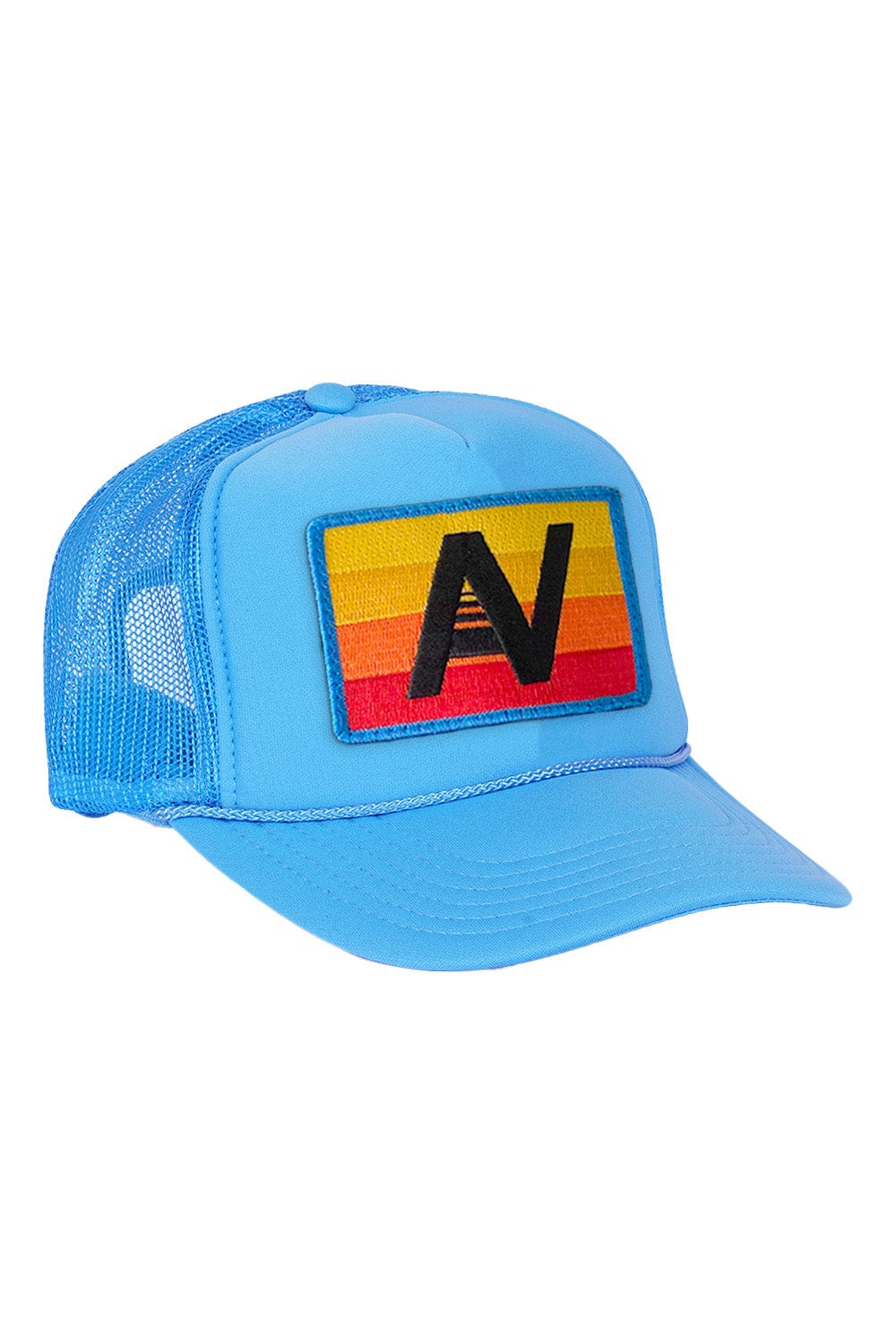 Retro KIDS LOGO RAINBOW VINTAGE FOAM TRUCKER HAT