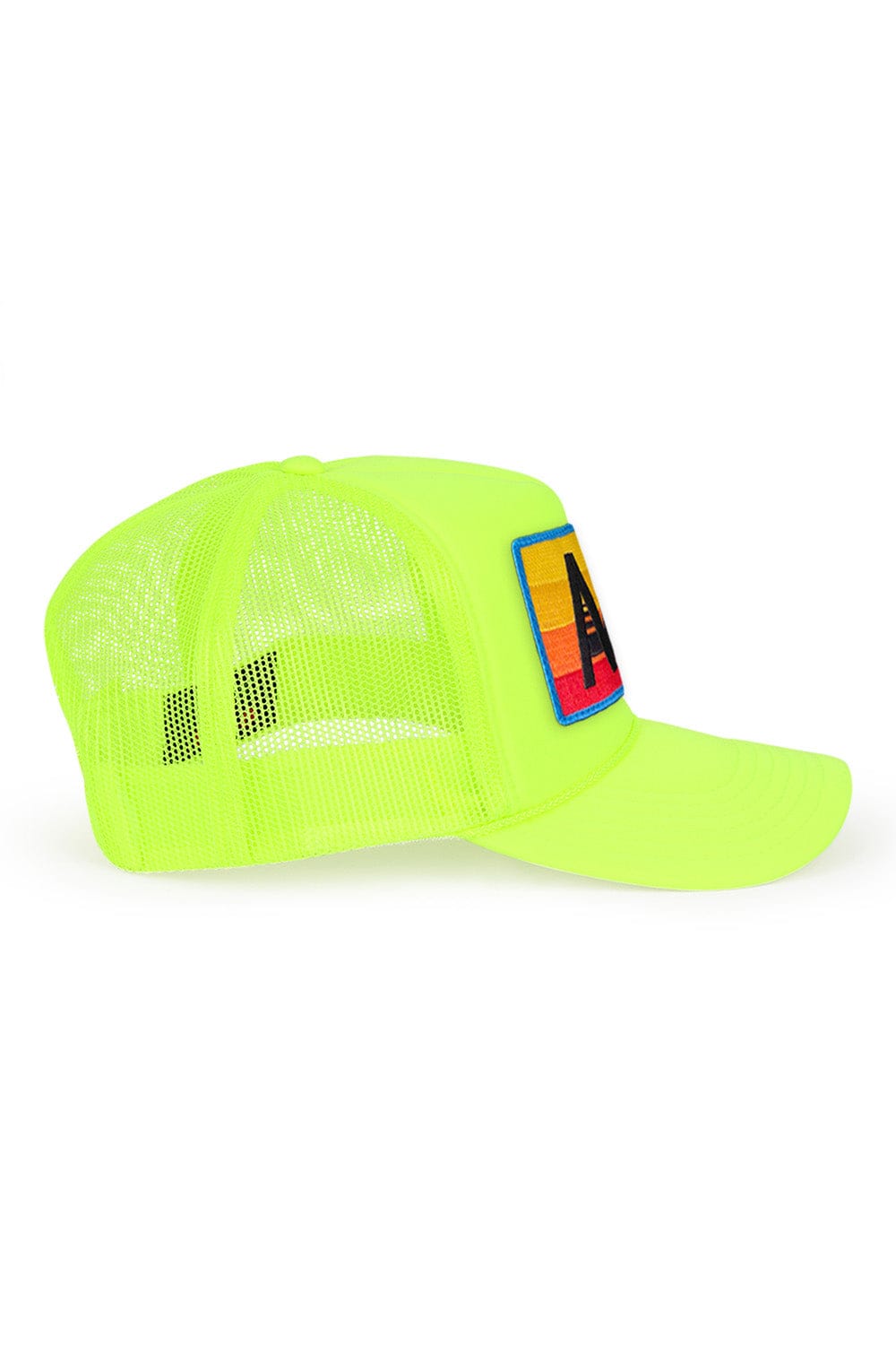 Retro KIDS LOGO RAINBOW VINTAGE FOAM TRUCKER HAT