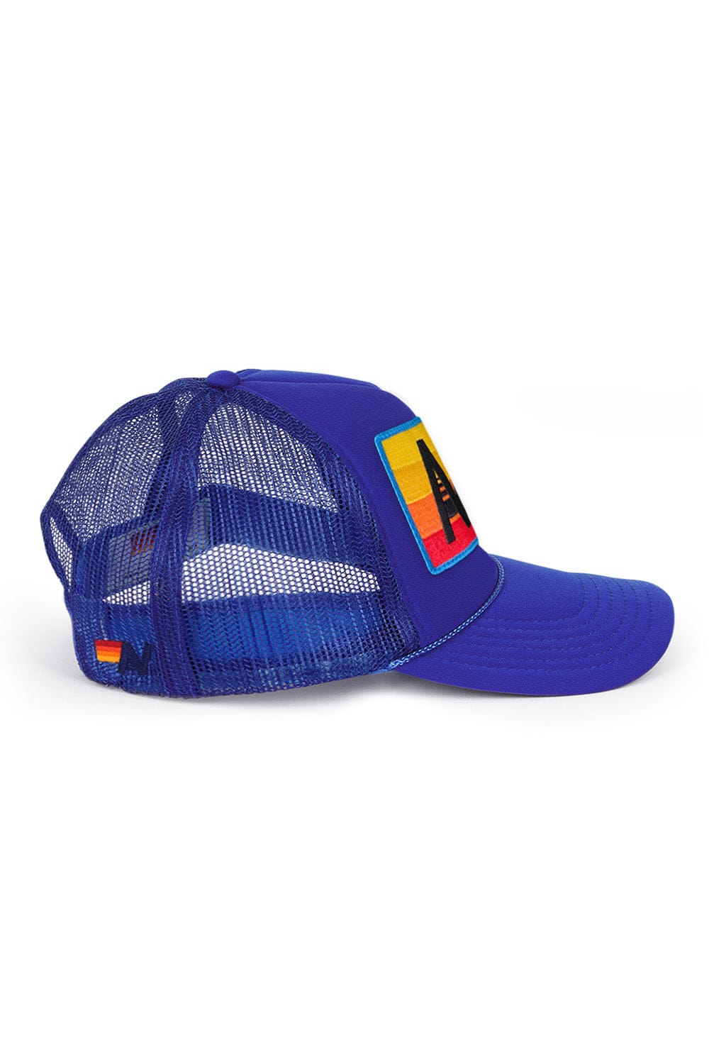 Retro KIDS LOGO RAINBOW VINTAGE FOAM TRUCKER HAT