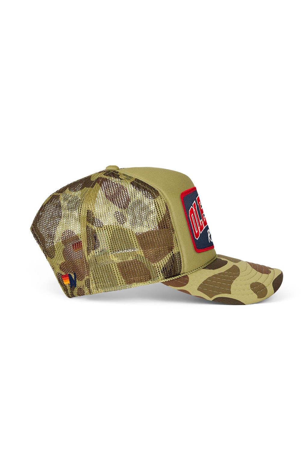 Retro OLE MISS 2026 VINTAGE LOW RISE TRUCKER - CAMO