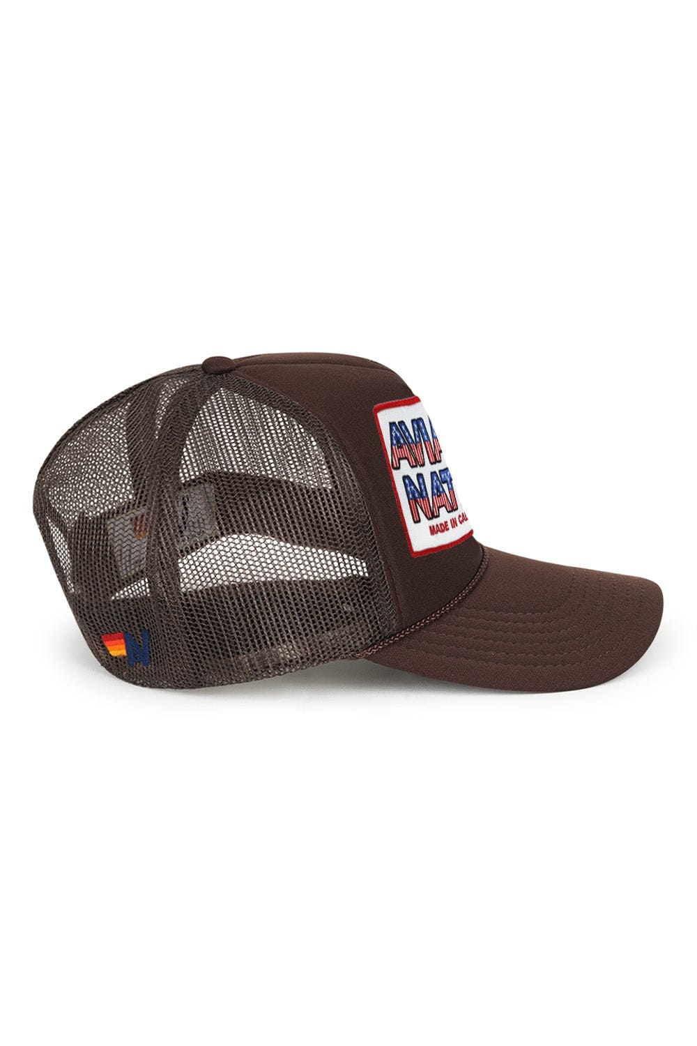 Retro AVIATOR NATION USA PATRIOTIC VINTAGE TRUCKER HAT