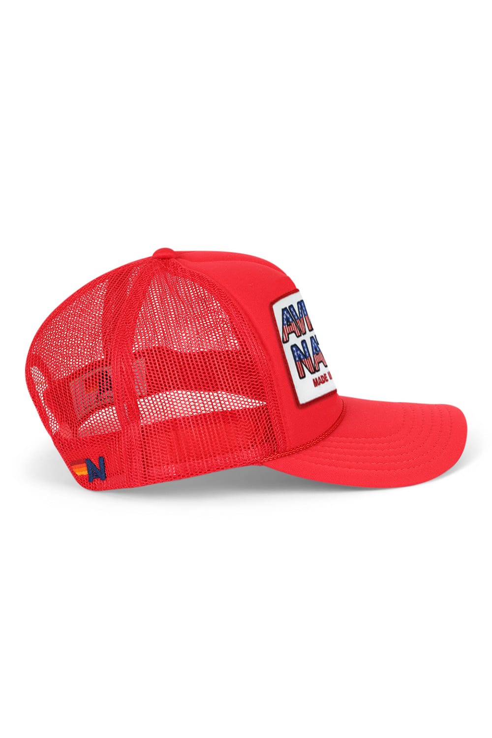 Retro AVIATOR NATION USA PATRIOTIC VINTAGE TRUCKER HAT