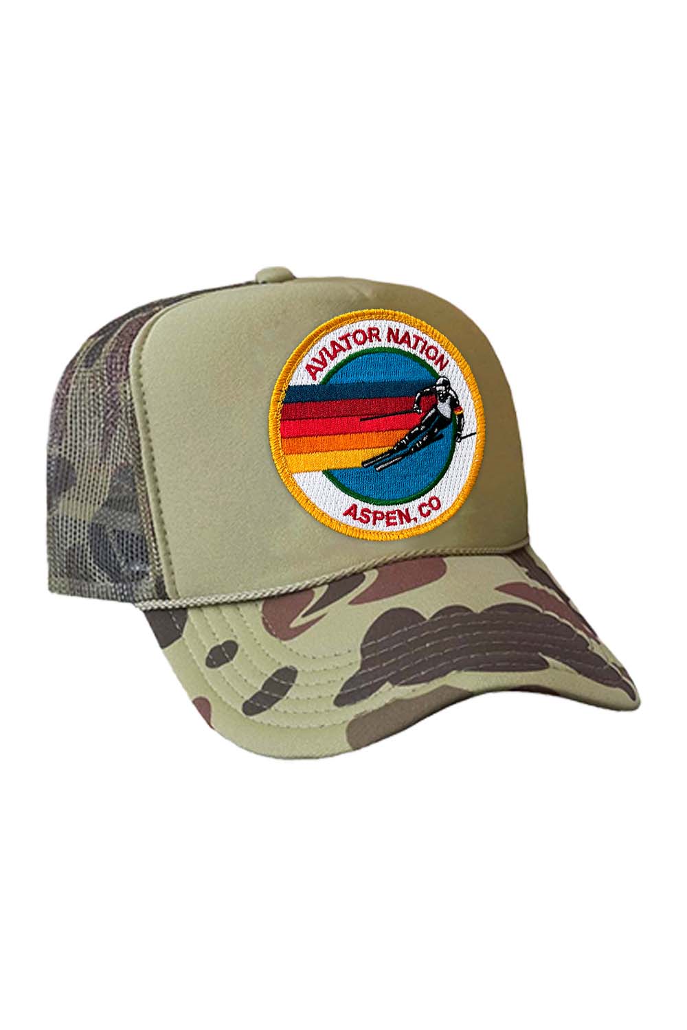 Retro AVIATOR NATION ASPEN TRUCKER HAT