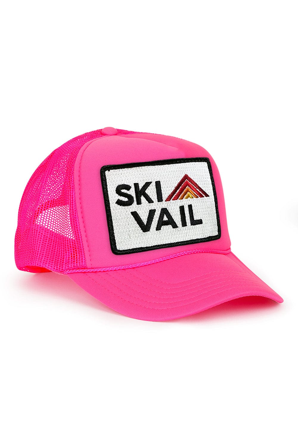 Retro SKI VAIL TRUCKER HAT