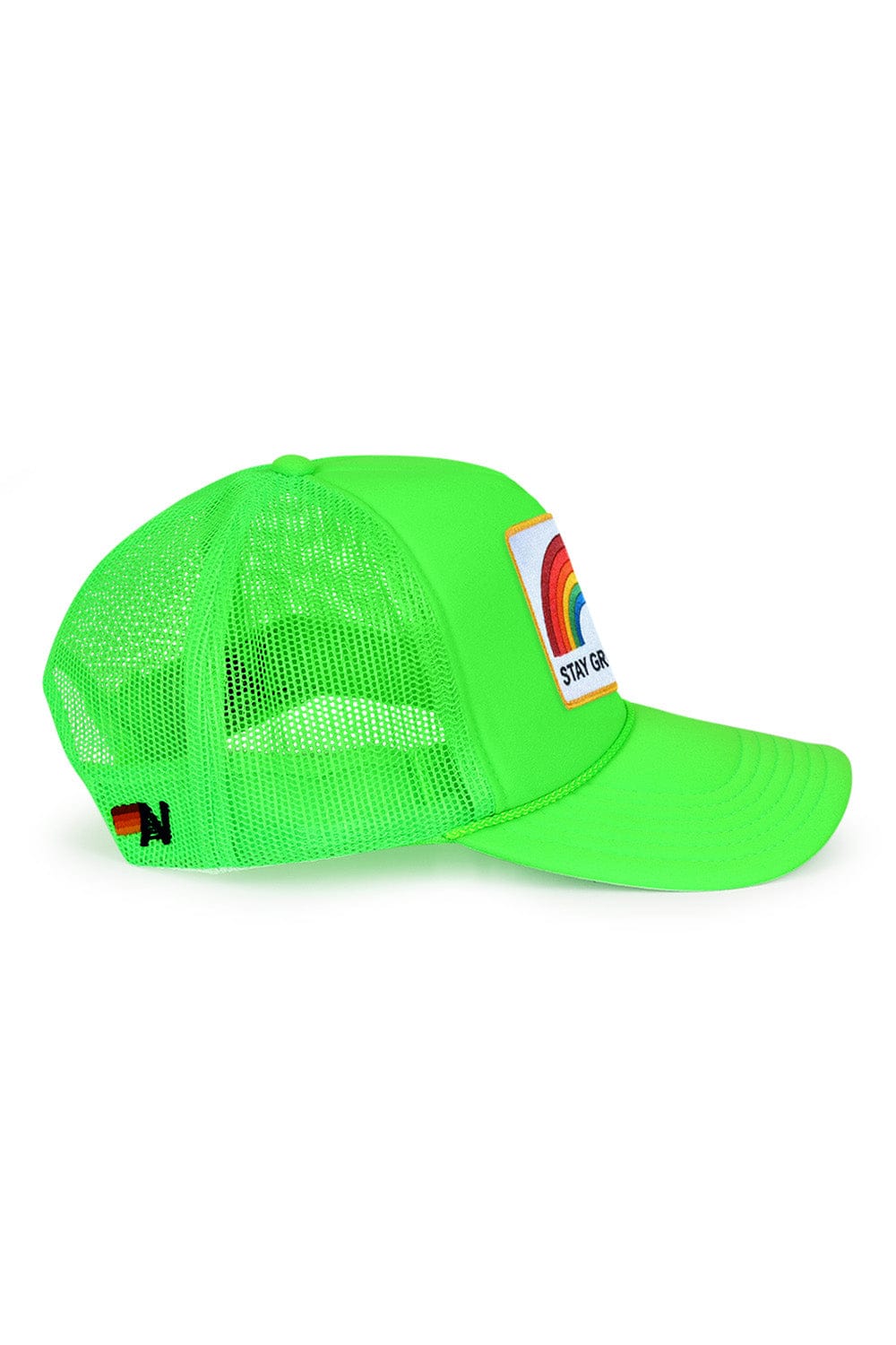 Retro STAY GROUNDED TRUCKER HAT