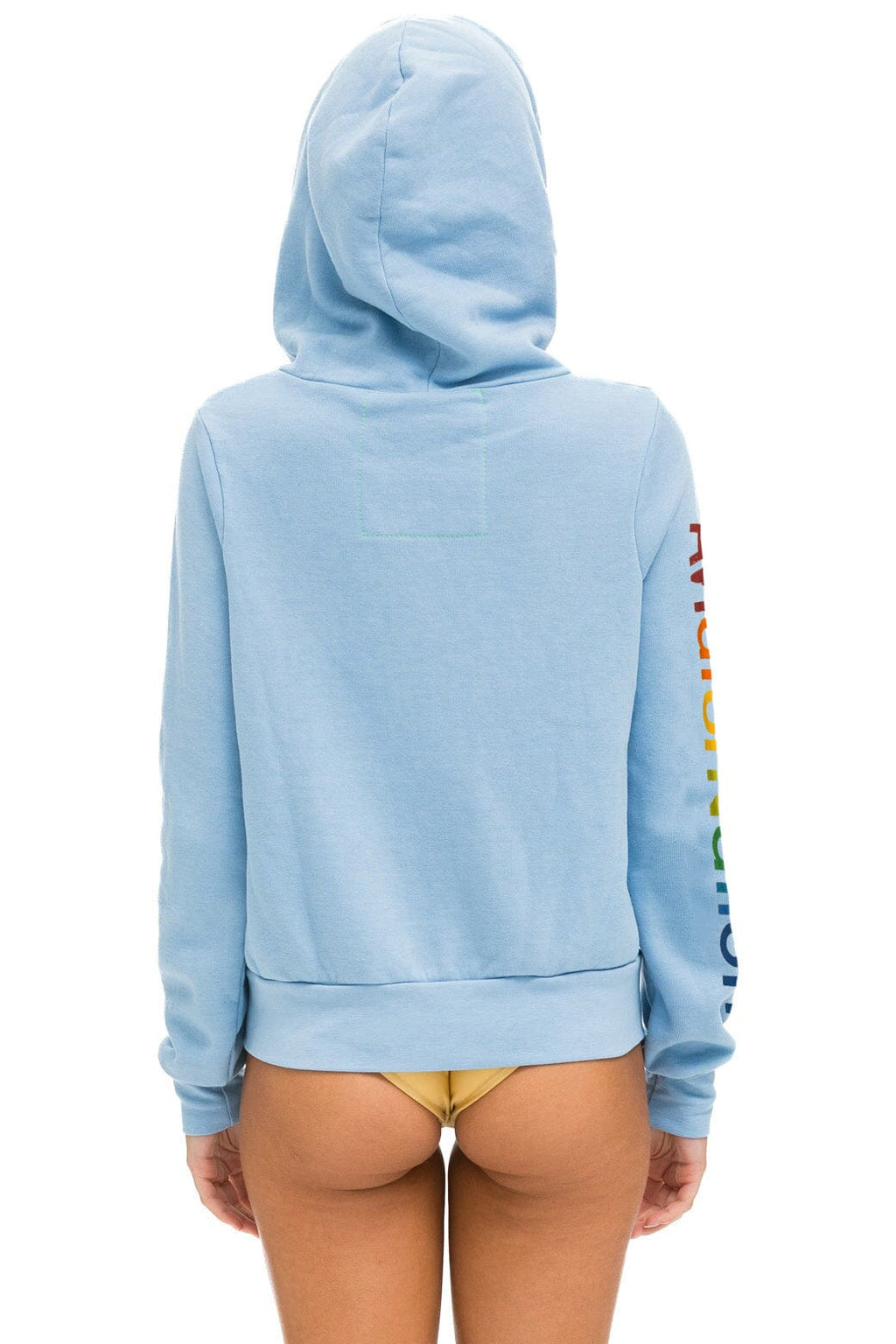 Retro AVIATOR NATION VENICE HOODIE - ICE