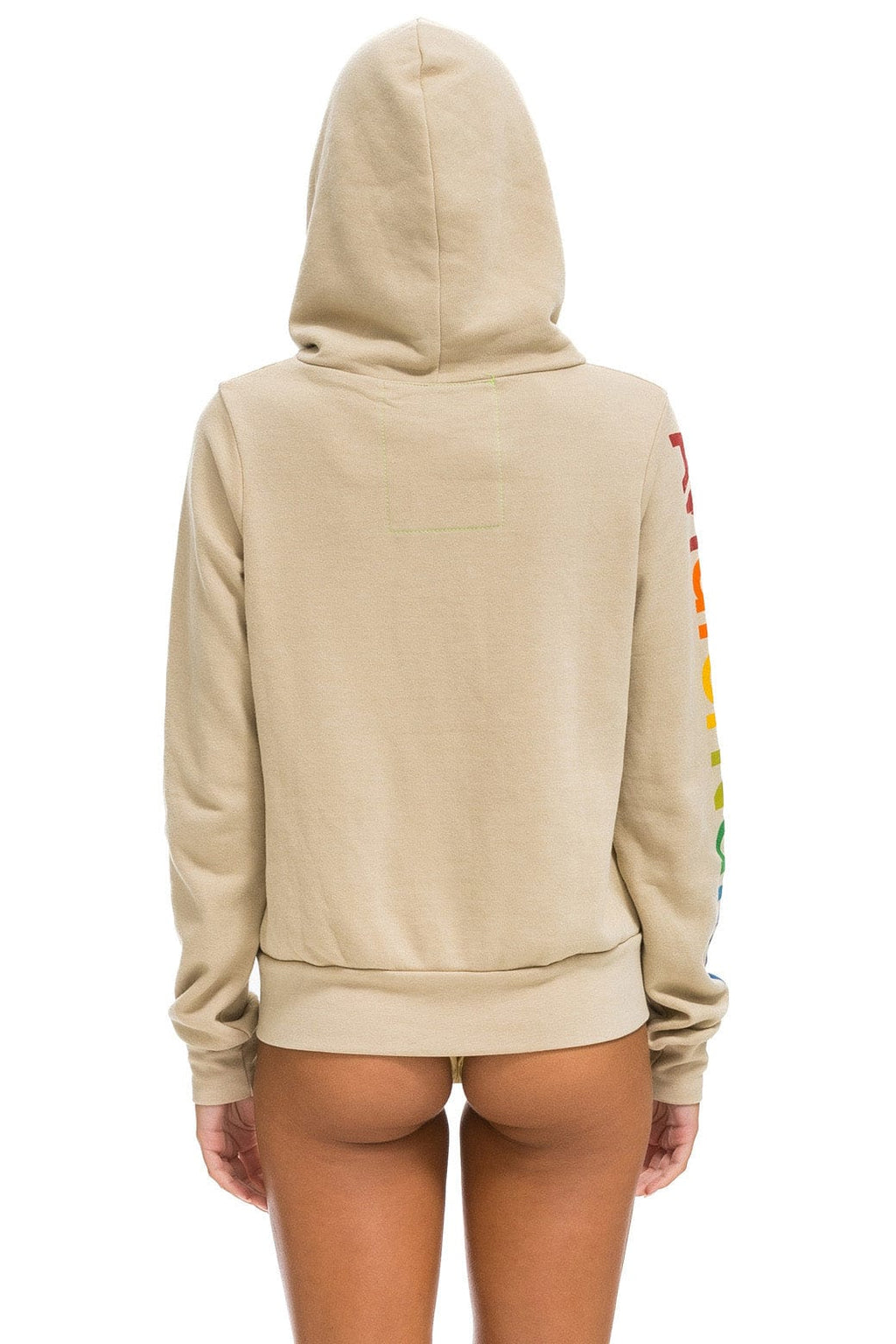 Retro AVIATOR NATION HAMPTONS HOODIE - SAND