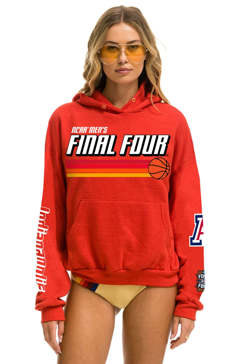 Retro ARIZONA WILDCATS FINAL FOUR 2026 PULLOVER HOODIE - RED