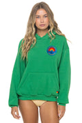 Retro JAZZ ASPEN SNOWMASS 2026 PULLOVER HOODIE RELAXED - KELLY GREEN